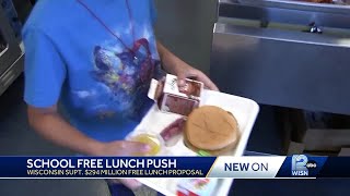 State Superintendent proposes free meals for all Wisconsin students [upl. by Engel]