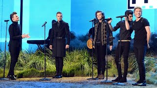 One Direction  Night Changes Live on American Music Awards 4K [upl. by Abraham]