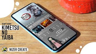 Kimetsu No Yaiba  KLWP Pro homescreensetup klwpsetup klwp novalauncher fypシ kimetsunoyaiba [upl. by Fillender112]