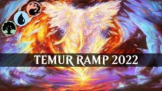 TEMUR RAMP 2022  Adventures in the Forgotten Realms Standard Deck  Magic The Gathering Arena [upl. by Edlitam]