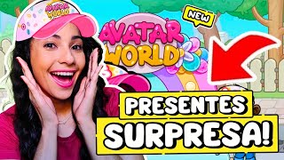 📣URGENTE MEGA ATUALIZAÇÃO DO ANO PACOTES GRÁTIS AVATAR WORLD 🎉🥳✨ [upl. by Anilatac]