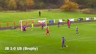 KEANIEKAM™️ GOALS Johnstone Burgh FC 20 University of Stirling [upl. by Roskes]