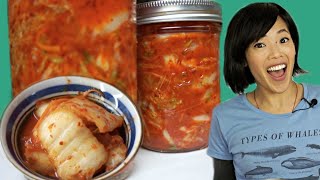 My FAVORITE KIMCHI Recipe  A Small Batch DIY  FERMENTED [upl. by Gemoets508]