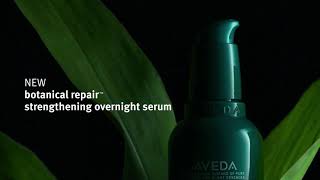 Botanical Repair™ Strengthening Overnight Serum  Aveda [upl. by Yeltsew]