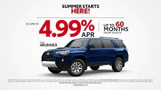 2024 Toyota 4Runner  May 2024 Incentives 015 [upl. by Junji]