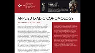 Applied ladic Cohomology I RL 1 Lecture 1 by Philippe Michel Part  12 [upl. by Shig348]