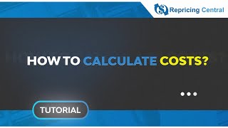 How to Calculate Costs and Set Your Min and Max With BQool Repricer [upl. by Lonergan551]