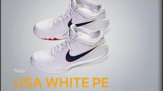 2K24 Shoe Creator Nike Kobe IV Protro quotUSA White PE“ [upl. by Maribelle]