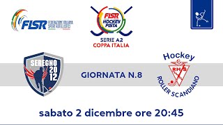 Coppa Italia Serie A2  GirA  Giornata n8  Seregno Hockey 2012 x RHScandiano [upl. by Aibos]