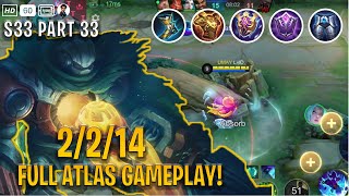 Mobile Legends  Part 33 Season 33 Full Atlas Gameplay [upl. by Atterahs]