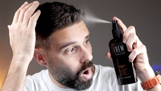 Use For Extra Texture amp Hold With Other Hair Products American Crew Grooming Spray [upl. by Bengt]