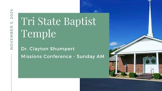 Dr Clayton Shumpert  Missions Conference 2024  Sunday Morning [upl. by Vitale]