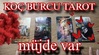 KOÇ BURCU TAROT FALI MÜJDEM VAR tarot fal tarotfalı kahvefalı aşkfalı koçburcu tarot [upl. by Skees]