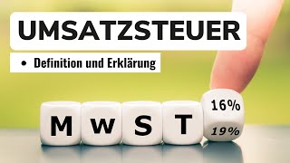 ⚖️ Was ist die Umsatzsteuer ⚖️  Umsatzsteuer einfach erklärt 🧐 [upl. by Blanc]