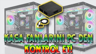 DeepCool RGB conventer ne işe yarar  PC den ARGB Fan Kontrolü Nasıl Yapılır [upl. by Leirua]