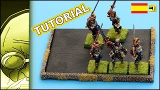 Tutorial hacer bandejas peanas de movimiento para warhammer y wargames [upl. by Marriott]