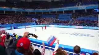 MDB VLOG Sochi 2014  Short Track Speed Skating Mens 500m Final [upl. by Yenhpad]