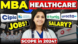 💥MBA in Healthcare 🏥MBA Healthcare Top Jobs amp SalaryMBA Healthcare 2024🤩mbajobs mbacolleges MBA [upl. by Jocelyn]