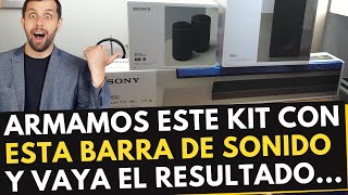 Esta super BARRA DE SONIDO la emparejamos con ESTO y  SONY A5000 Unboxing y Primeras Impresiones [upl. by Popelka158]