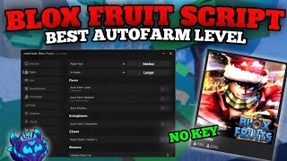 Redz Hub Roblox Script  New Blox Fruits Script Update Best Auto Farm Level [upl. by Judenberg790]