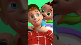 Boo Boo Song shorts kidssong nurseryrhymes babysongs babybigcheese cartoonvideos [upl. by Alyakam]