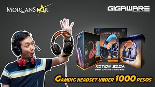 Budget Gaming Headsets Kotion Each G2000 vs G9000 vs B3506 [upl. by Lyrred738]