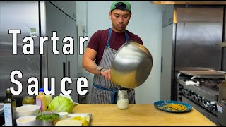 How to Make Tartar Sauce  Chef Recipe [upl. by Mcdonald]