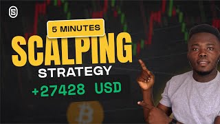 Simple 5min Crypto Scalping Strategy To Make 100  10000 Monthly 💰💸 [upl. by Notsnhoj]