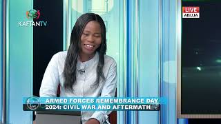 Joy Asonye Interviews Agu Prince Osinayah Happy Prince on the Armed Forces Remembrance Day 2024 [upl. by Amsirhc]