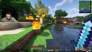 VOD  Laink  Minecraft  Lucky World Invasion Run trigon  watermaster [upl. by Lletnuahs204]