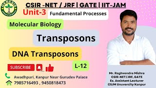 Transposons  Transposition  DNA Transposons  Retrotransposons genesisinstitute  Lecture12 [upl. by Enelaj]