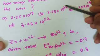 Electrochemistry MCQ NEET JEE neet jee physicalchemistry electrochemistry [upl. by Millard]