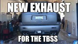 Installing SLP Exhaust On My TBSS [upl. by Irahk]