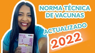 Esquema de Vacunación Peruano Actualizado – NTS 1962022 – Todo sobre SALUD [upl. by Zellner755]