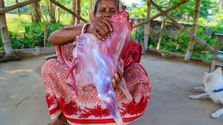 খাসির গর্দানের পাতলা ঝোল রান্না  Village Style Mutton Curry [upl. by Nimrak]