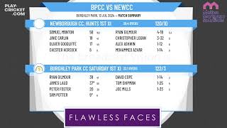 Burghley Park CC Saturday 1st XI v Newborough CC Hunts 1st XI [upl. by Hyacinthie549]