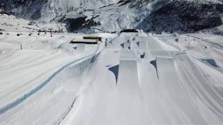 Snowpark Mottolino Livigno spring shredding at its best [upl. by Htiekram257]