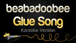 beabadoobee  Glue Song Karaoke Version [upl. by Etheline]