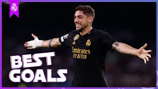 Fede Valverde’s BEST Real Madrid GOALS [upl. by Inigo837]