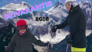 Skivakantie 2018  VLOG1 [upl. by Vatsug]