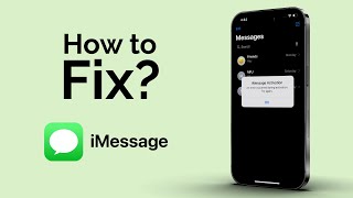 How To Fix iMessage Not Working On iPhone [upl. by Aliel74]