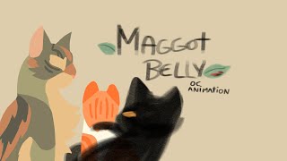 Maggot Belly Animation meme Warrior Cats OCs REMAKE [upl. by Ladnyk775]