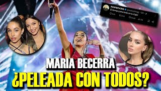 MARIA BECERRA  PELEADA CON EMILIA Y LOS DEL ESPACIO [upl. by Ahk601]