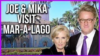 Joe Scarborough and Mika Brzezinskis visit to MarALago– an act of civility and dialogue [upl. by Ennayar380]