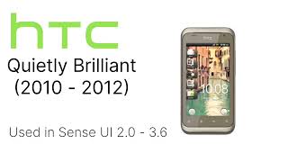 Evolution of HTC Ringtones 2008  2024 [upl. by Airdnna]