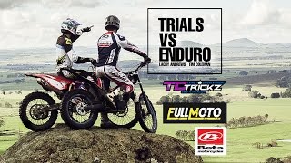 Tim Coleman  TRIALS VS ENDURO feat Lachy Andrews [upl. by Jewett]