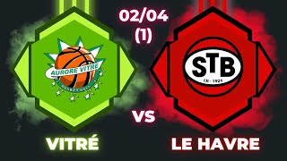 VITRE VS STB LE HAVRE 1 [upl. by Kolnos769]