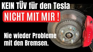 Tesla Bremsen  Bremsscheiben Problem  einfache Lösung [upl. by Ettelliw]