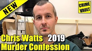 Chris Watts new police interview  FULL confession 2019 [upl. by Rehotsirhc]