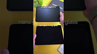 M4 iPad Pro  Nano Texture Glass Matte Protector OR Glass This Will Surprise You iPadPro shorts [upl. by Parthen]